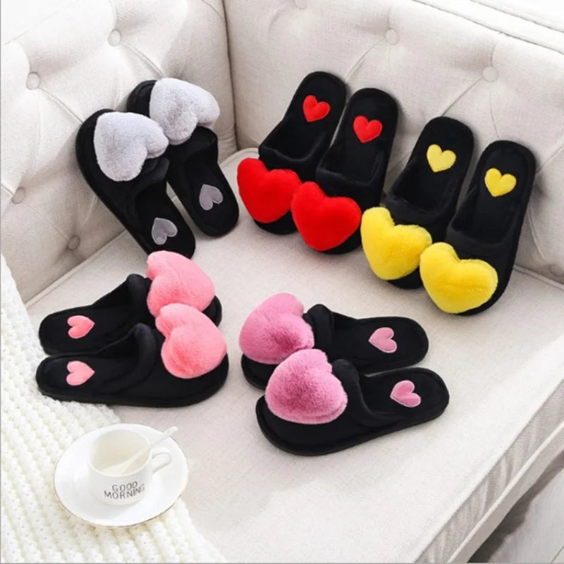 Heart Shaped Slippers