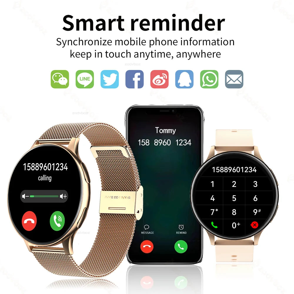 New Women Bluetooth Smart Watch